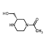 CAS#: 133407-36-0, 1-[(3S)-3-(Hydroxymethyl)-1-Piperazinyl]Ethanone