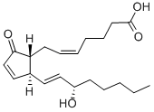 CAS 登录号：13345-50-1， (5Z,13E,15S)-15-羟基-9-氧代-前列腺-5,10,13-三烯-1-酸