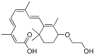 CAS#: 133697-07-1, (2Z,4E,6Z,8E)-9-[3-(2-Hydroxyethoxy)-2,6,6-Trimethyl-1-Cyclohexenyl]-3,7-Dimethylnona-2,4,6,8-Tetraenoic Acid