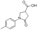 CAS#: 133747-57-6, 1-(4-Methylphenyl)-5-Oxo-3-Pyrrolidinecarboxylicacid