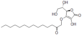 CAS#: 133794-57-7, (5R)-5-[(1S)-1,2-Dihydroxyethyl]-3-Hydroxy-4-(2-Oxotetradecoxy)-5H-Furan-2-One