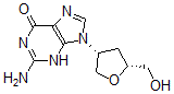CAS#: 133804-87-2, 2-Amino-9-[(3R,5R)-5-(Hydroxymethyl)Oxolan-3-Yl]-3H-Purin-6-One
