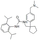 CAS#: 133825-80-6, 1-[[1-(4-Dimethylaminophenyl)Cyclopentyl]Methyl]-3-[2,6-Di(Propan-2-Yl)Phenyl]Urea