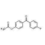 CAS#: 133830-31-6, 4-(4-Fluorobenzoyl)Phenyl Acetate