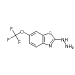 CAS#: 133840-98-9, 2-Hydrazino-6-(Trifluoromethoxy)-1,3-Benzothiazole