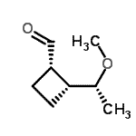 CAS#: 133868-22-1, (1S,2R)-2-[(1R)-1-Methoxyethyl]Cyclobutanecarbaldehyde
