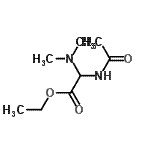 CAS 登录号：133873-11-7， 乙基乙酰氨基(二甲基氨基)乙酸酯
