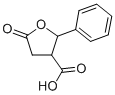 CAS 登录号：13389-88-3， 四氢-5-氧代-2-苯基-3-呋喃羧酸