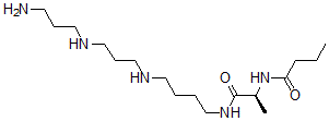 CAS#: 133919-89-8, N-[(2S)-1-[4-[3-(3-aminopropylamino)propylamino]butylamino]-1-oxo-propan-2-yl]butanamide