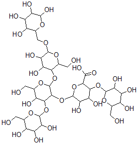 CAS#: 133957-16-1, O-beta-D-galactopyranosyl-(1-3)-O-(O-beta-D-glucopyranosyl-(1-4)-alpha-D-glucopyranuronosyl-(1-2))-O-beta-D-galactopyranosyl-(1-4)-O-beta-D-glucopyranosyl-(1-6)-beta-D-Galactopyranose