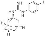 CAS 登录号：133985-85-0， 2-(1-金刚烷基)-1-(4-碘苯基)胍