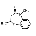 CAS#: 134076-85-0, 2,5-Dimethyl-2,3-Dihydro-1,5-Benzoxazepine-4(5H)-Thione