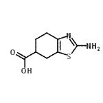 CAS#: 134136-03-1, 2-Amino-4,5,6,7-Tetrahydro-1,3-Benzothiazole-6-Carboxylic Acid