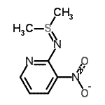 CAS#: 134251-86-8, 2-[(Dimethyl-lambda<Sup>4</Sup>-Sulfanylidene)Amino]-3-Nitropyridine