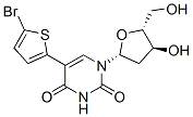 CAS#: 134333-70-3, 5-(5-Bromothiophen-2-Yl)-1-[(2R,4S,5R)-4-Hydroxy-5-(Hydroxymethyl)Oxolan-2-Yl]Pyrimidine-2,4-Dione