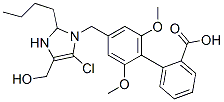 CAS#: 134388-43-5, 2-[4-[[2-Butyl-4-Chloro-5-(Hydroxymethyl)Imidazol-1-Yl]Methyl]-2,6-Dimethoxyphenyl]Benzoic Acid
