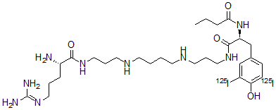 CAS 登录号：134419-06-0， 二碘-蜂毒毒素-343-精氨酸