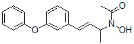 CAS#: 134470-36-3, N-Hydroxy-N-[4-[3-(Phenoxy)Phenyl]But-3-En-2-Yl]Acetamide