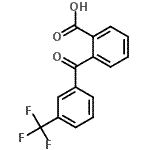 CAS#: 13450-38-9, 2-[3-(Trifluoromethyl)Benzoyl]Benzoic Acid