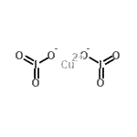 CAS 登录号：13454-89-2， 二碘酸铜(2+)