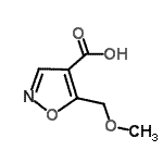 CAS 登录号：134541-08-5， 5-(甲氧基甲基)-1,2-恶唑-4-羧酸