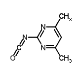 CAS#: 134600-72-9, 2-Isocyanato-4,6-Dimethyl-Pyrimidine