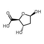 CAS#: 134616-19-6, 2-Deoxy-beta-D-Erythro-Pentofuranuronic Acid