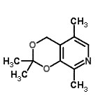 CAS#: 13462-55-0, 2,2,5,8-Tetramethyl-4H-[1,3]Dioxino[4,5-c]Pyridine