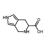 CAS#: 134649-28-8, 4,5,6,7-Tetrahydro-2H-Pyrrolo[3,4-c]Pyridine-6-Carboxylic Acid