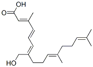 CAS#: 134678-59-4, (2E,4E,6E,10E)-7-(Hydroxymethyl)-3,11,15-Trimethylhexadeca-2,4,6,10,14-Pentaenoic Acid