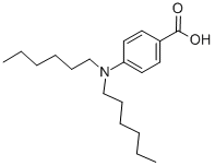 CAS 登录号：134690-32-7， 4-(二己基氨基)-苯甲酸