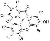 CAS#: 13473-26-2, 2',4',5',7'-Tetrabromo-4,5,6,7-Tetrachloro-3',6'-Dihydroxy-Spiro[Isobenzofuran-1(3H),9'-[9H]Xanthen]-3-One
