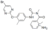CAS#: 134742-19-1, N-[[4-(5-Bromopyrimidin-2-Yl)Oxy-3-Methylphenyl]Carbamoyl]-2-Dimethylaminobenzamide