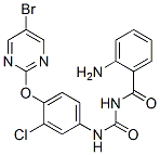 CAS 登录号：134742-26-0， 2-氨基-N-[[[4-[(5-溴-2-嘧啶基)氧基]-3-氯苯基]氨基]羰基]-苯甲酰胺