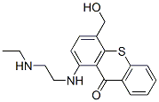 CAS#: 13479-19-1, 1-[[2-(Ethylamino)Ethyl]Amino]-4-Hydroxymethyl-9H-Thioxanthen-9-One