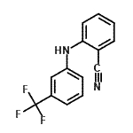 CAS#: 13481-62-4, 2-{[3-(Trifluoromethyl)Phenyl]Amino}Benzonitrile