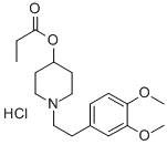 CAS#: 134826-27-0, [1-[2-(3,4-Dimethoxyphenyl)Ethyl]Piperidin-4-Yl] Propanoate Hydrochloride