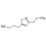 CAS#: 134837-14-2, 5-Butyl-3-Propyl-1,2-Oxazole