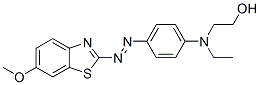 CAS#: 13486-43-6, 2-[N-Ethyl-P-[(6-Methoxybenzothiazol-2-Yl)Azo]Anilino]Ethanol