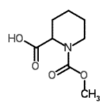 CAS#: 134902-40-2, 1-(Methoxycarbonyl)-2-Piperidinecarboxylic Acid