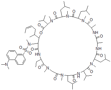 CAS#: 134998-06-4, Dansylisocyclosporin A