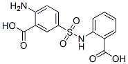 CAS#: 135-10-4, 2-Amino-5-[(2-Carboxyphenyl)Sulfamoyl]Benzoic Acid
