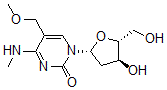 CAS#: 135000-71-4, 1-[(2R,4S,5R)-4-Hydroxy-5-(Hydroxymethyl)Oxolan-2-Yl]-5-(Methoxymethyl)-4-Methylaminopyrimidin-2-One
