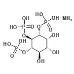 CAS#: 135027-58-6, (1R,2R,3S,4R,5R,6R)-4,5,6-Trihydroxy-1,2,3-Cyclohexanetriyl Tris[Dihydrogen (Phosphate)] Ammoniate (1:1)