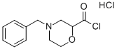 CAS#: 135072-14-9, 4-(Phenylmethyl)-2-Morpholinecarbonylchloride Hydrochloride (1:1)
