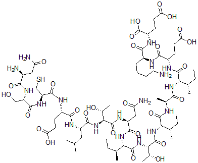 CAS 登录号：135077-24-6， 卵泡刺激-激素-beta子单元 (1-15)