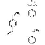 CAS 登录号：135266-23-8， 磺酰基酰胺, 聚合物-支撑