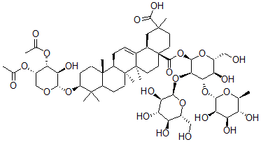 CAS#: 135272-49-0, Yiyeliangwanoside I