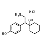 CAS#: 135308-76-8, 4-[2-Amino-1-(1-Hydroxycyclohexyl)Ethyl]Phenol Hydrochloride (1:1)