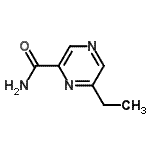 CAS#: 13535-11-0, 6-Ethyl-2-Pyrazinecarboxamide